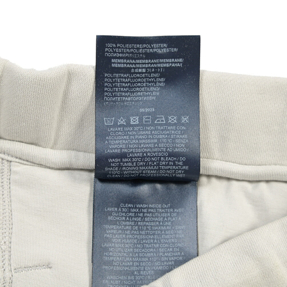 HERNO “Laminar” コットン100% 異素材コンビイージーパンツ