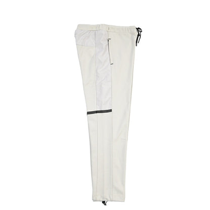 HERNO “Laminar” コットン100% 異素材コンビイージーパンツ