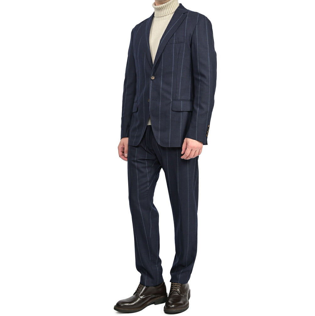 eleventy ヴァージンウール100% 2Bシングルテーラードスーツ / Ermenegildo Zegna 15 Microns生地