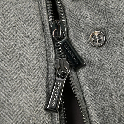 MOORER “MORRIS-CCL” カシミヤ ファー付きスタンドカラーダウンコート