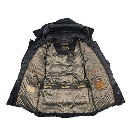 MOORER “GRIMA-IL” カシミヤ100% スタンドカラーダウンコート