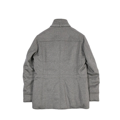 MOORER “KURT-BAB” カシミヤ100% ミンクファー付きスタンドカラーダウンコート