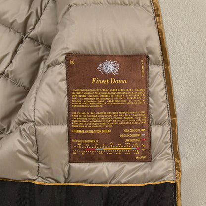 MOORER “ABETE-LE” ウール混カシミヤ スタンドカラーダウンコート / レディース