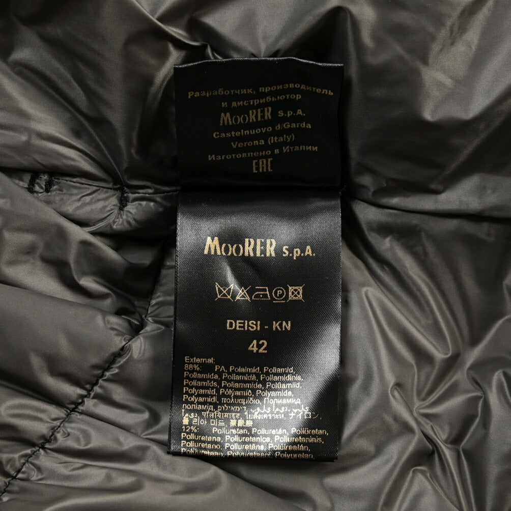 MOORER “DEISI-KN” ストレッチナイロン ダウントレンチコート / ACQUA RESISTANT (撥水) / レディース