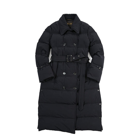 MOORER “DEISI-KN” ストレッチナイロン ダウントレンチコート / ACQUA RESISTANT (撥水) / レディース