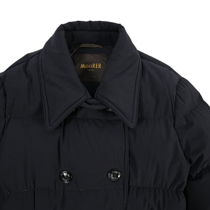 MOORER “DEISI-KN” ストレッチナイロン ダウントレンチコート / ACQUA RESISTANT (撥水) / レディース