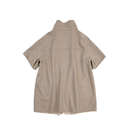 MOORER “FABULA-CZI” 異素材コンビ 3WAYスタンドカラーダウンコート / レディース