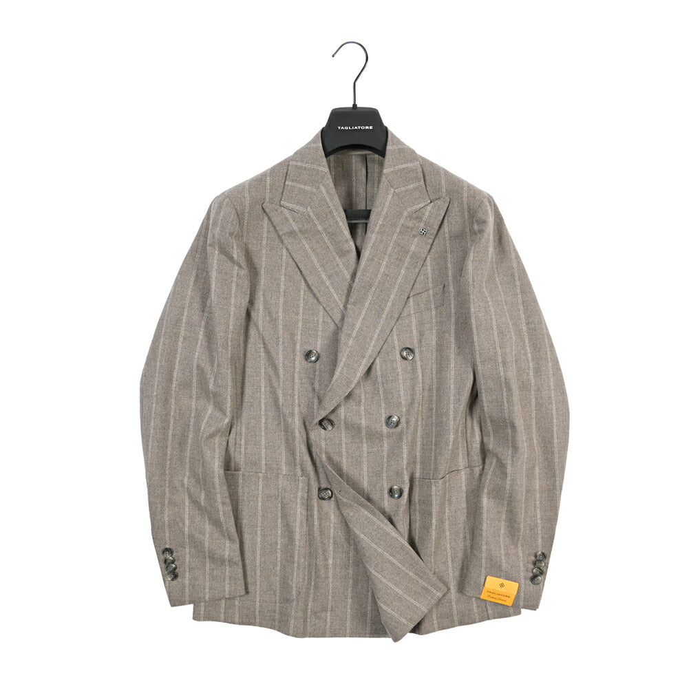 26-27AW TAGLIATORE “A-DARREL” ストレッチウール 6Bダブルテーラードスーツ