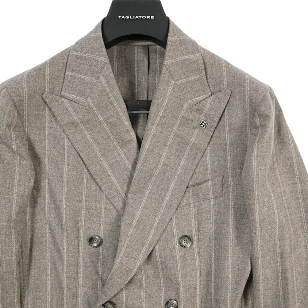 26-27AW TAGLIATORE “A-DARREL” ストレッチウール 6Bダブルテーラードスーツ
