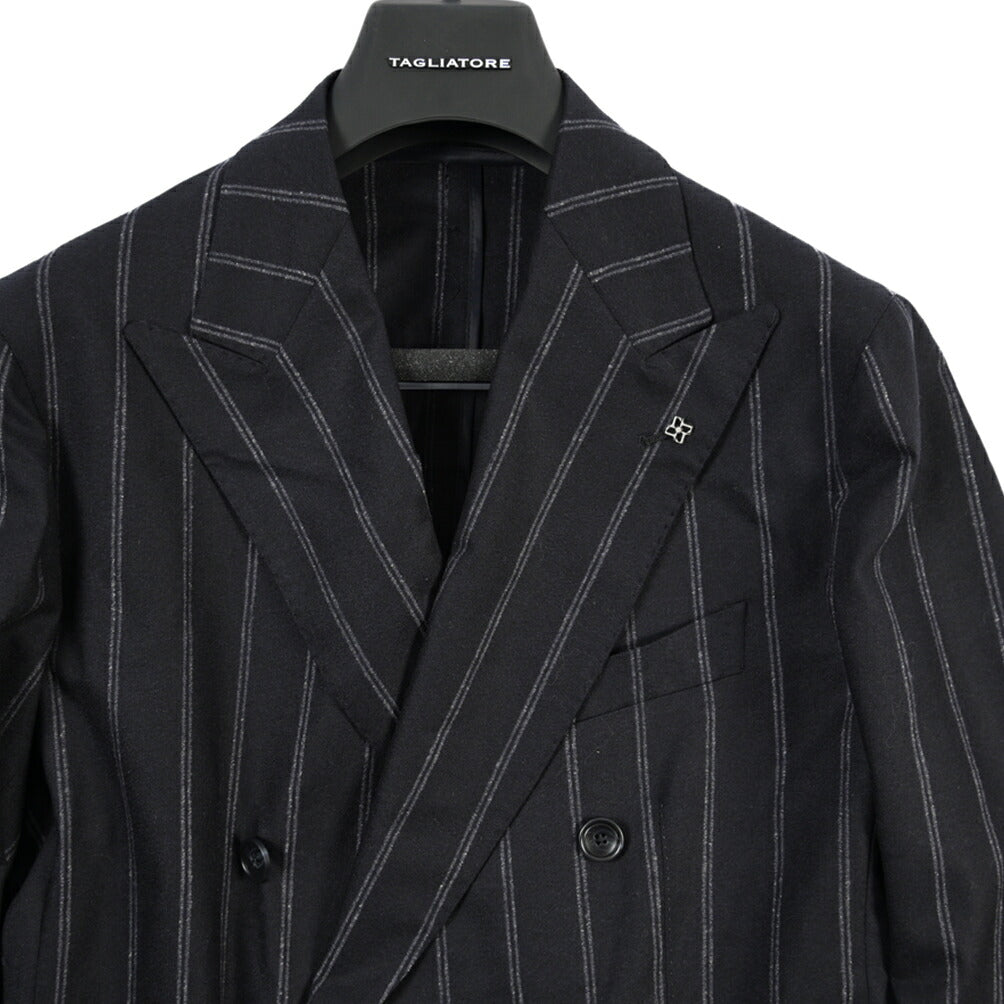 26-27AW TAGLIATORE “A-DARREL” ストレッチウール 6Bダブルテーラードスーツ