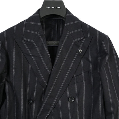 26-27AW TAGLIATORE “A-DARREL” ストレッチウール 6Bダブルテーラードスーツ