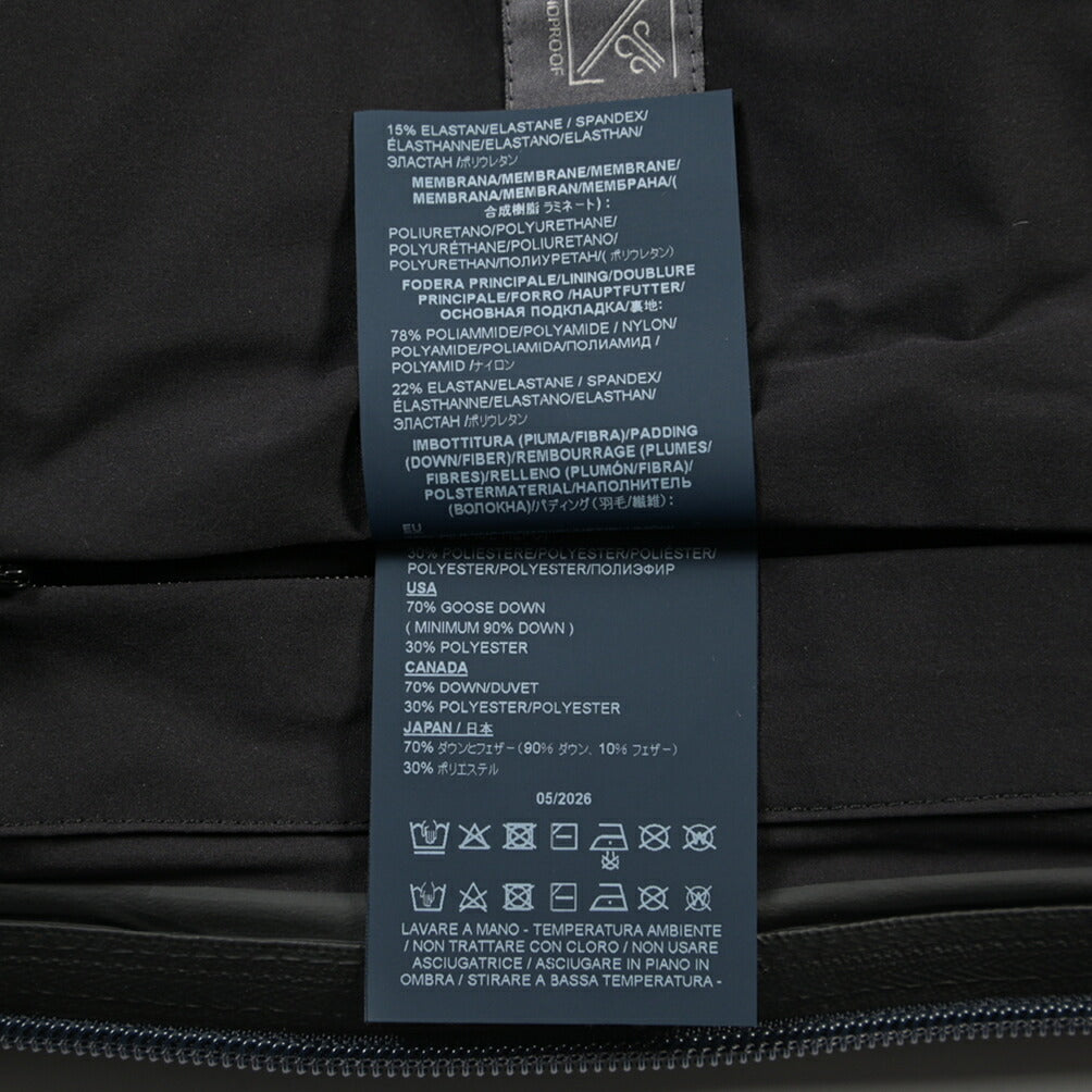 26-27AW HERNO “FUNCTIONAL WARDROBE” ストレッチナイロン フード付きダウンコート