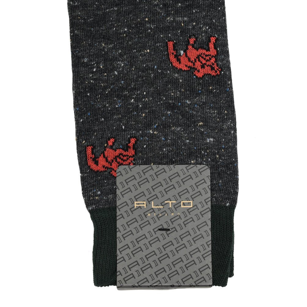 ALTO コットンナイロン ロングホーズソックス｜393210-A｜GUARDAROBA MILANO OFFICIAL STORE