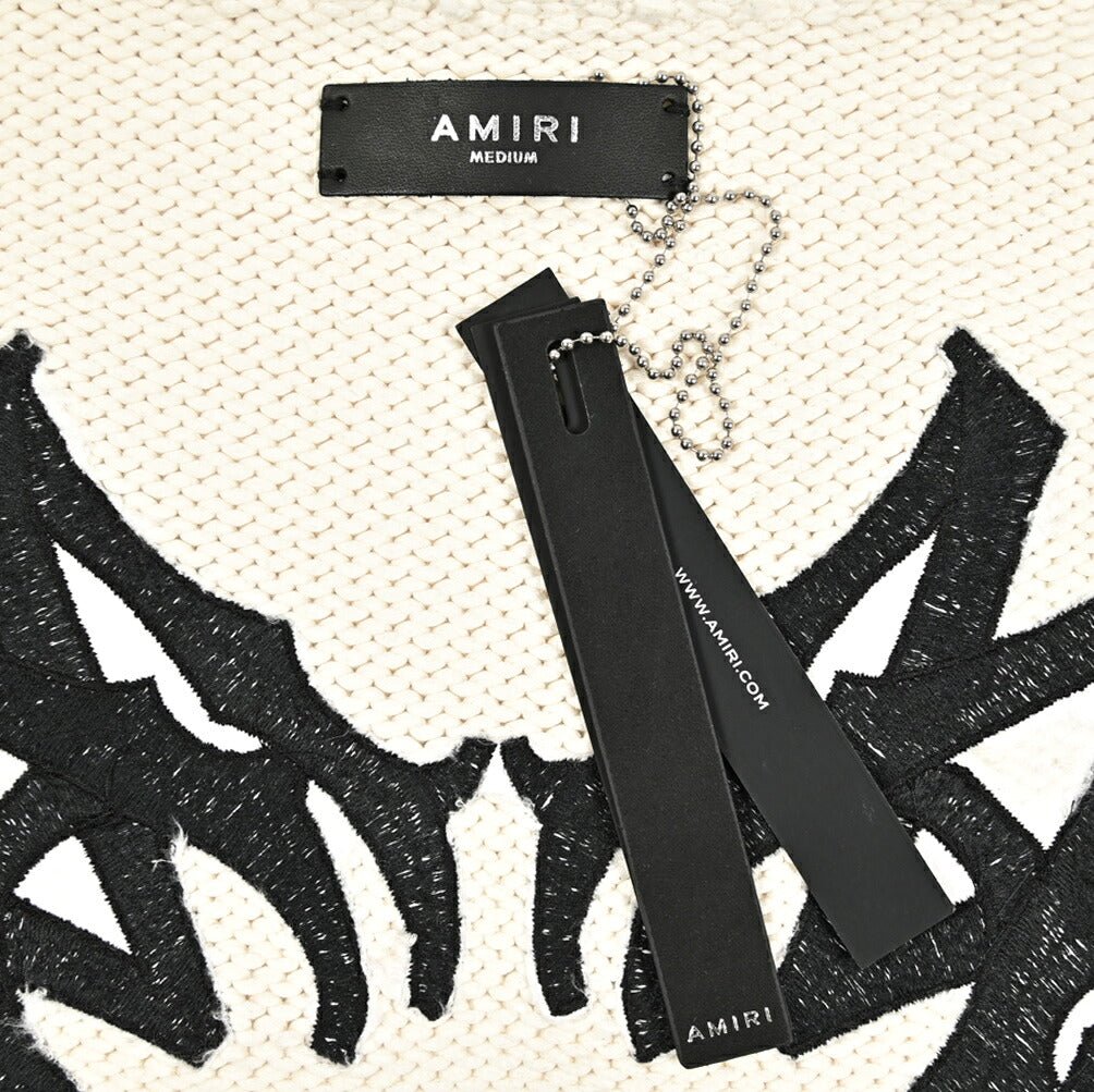 AMIRI コットン100% ジップニットカーディガン｜430534｜GUARDAROBA MILANO OFFICIAL STORE