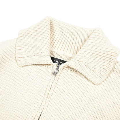 AMIRI コットン100% ジップニットカーディガン｜430534｜GUARDAROBA MILANO OFFICIAL STORE