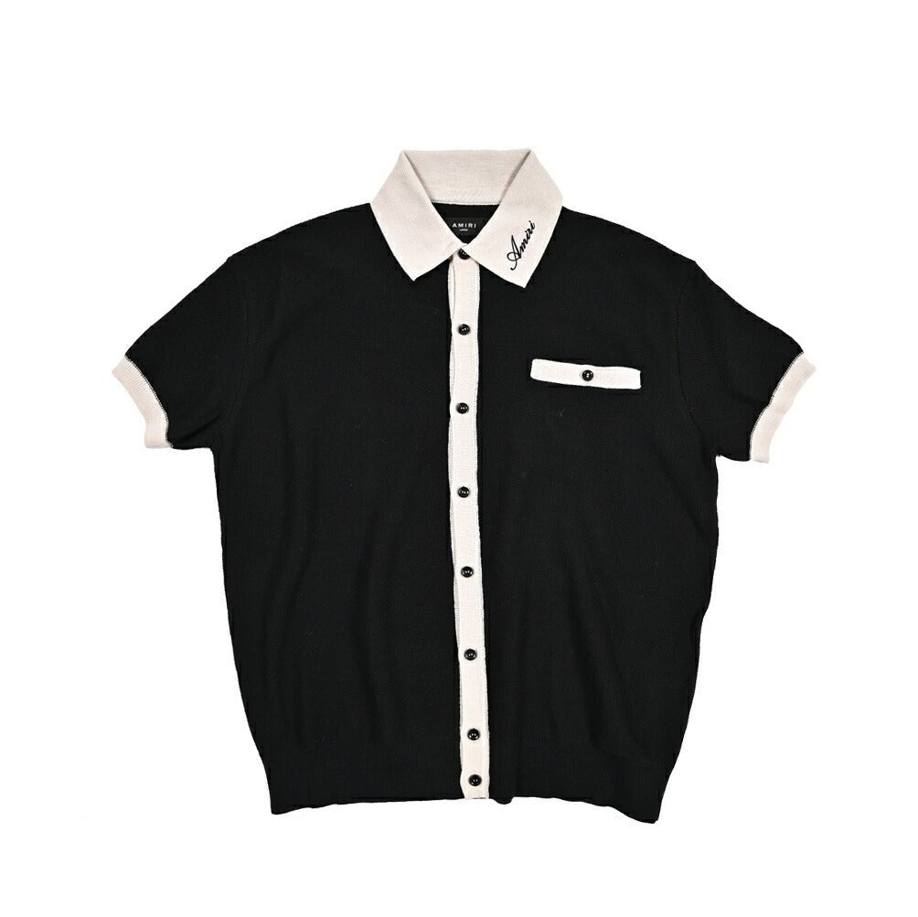 AMIRI コットン100% 半袖ニットシャツ｜430536｜GUARDAROBA MILANO OFFICIAL STORE
