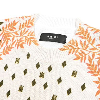 AMIRI コットン100% クルーネックニットセーター｜430538｜GUARDAROBA MILANO OFFICIAL STORE