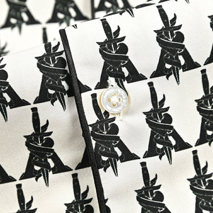 AMIRI シルク100% 半袖オープンカラーシャツ 開襟シャツ｜430539｜GUARDAROBA MILANO OFFICIAL STORE