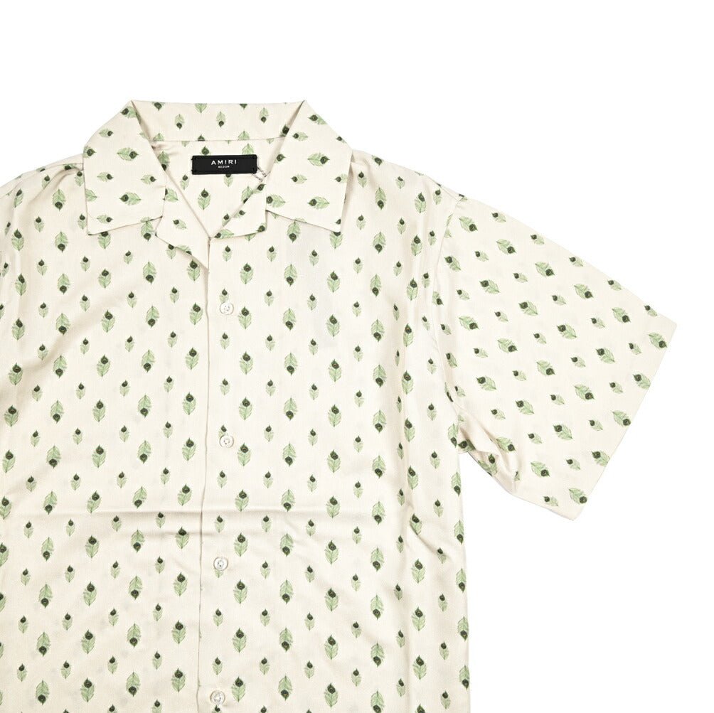 SALE｜AMIRI アミリ / シルク100% 半袖オープンカラーシャツ 開襟