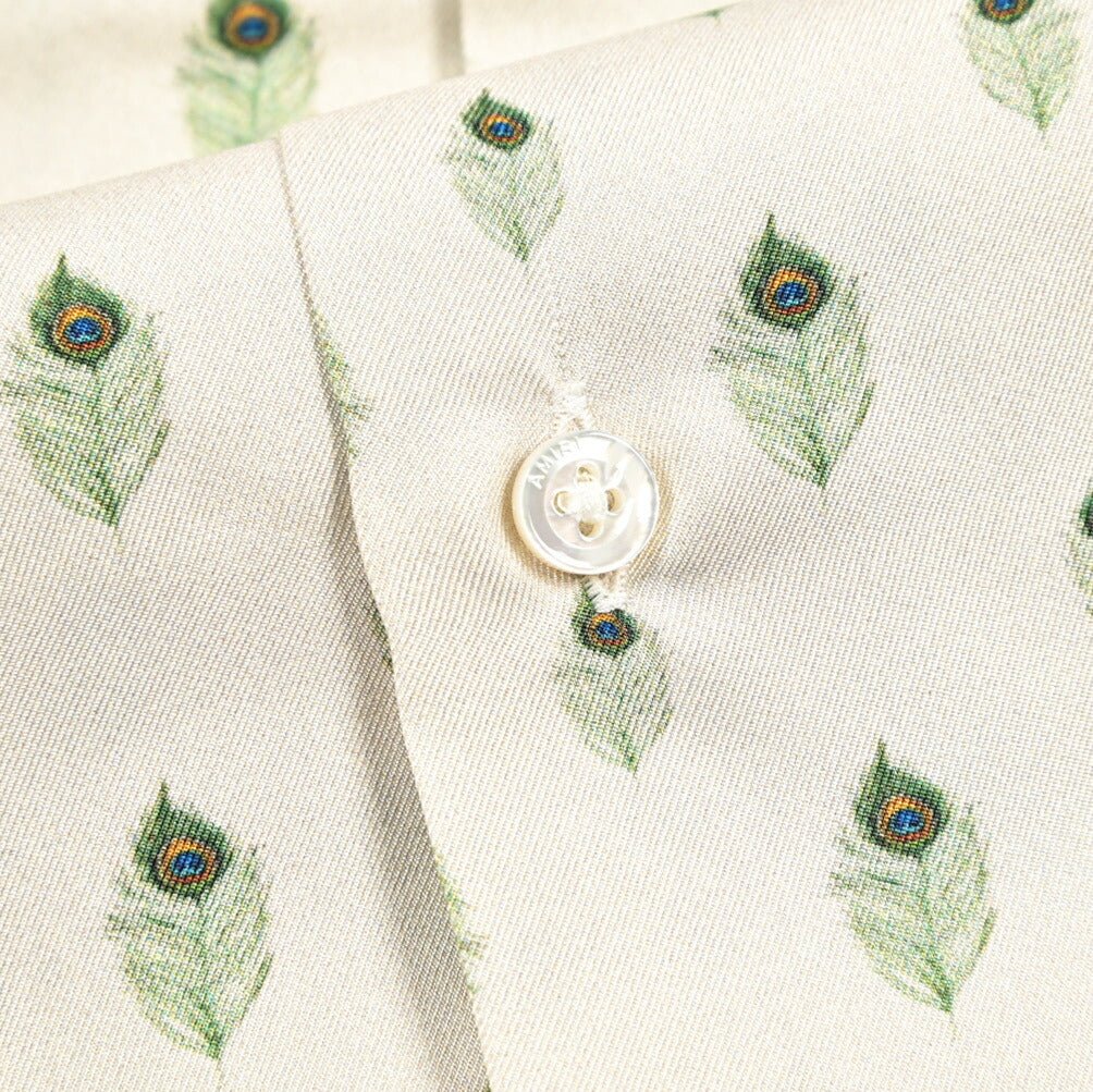 AMIRI シルク100% 半袖オープンカラーシャツ 開襟シャツ｜430540｜GUARDAROBA MILANO OFFICIAL STORE