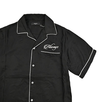 AMIRI シルク100% 半袖オープンカラーシャツ 開襟シャツ｜430542｜GUARDAROBA MILANO OFFICIAL STORE