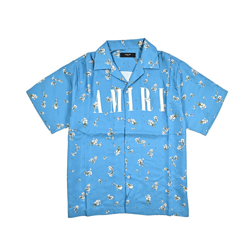 SALE｜AMIRI アミリ / シルク100% 半袖オープンカラーシャツ 開襟