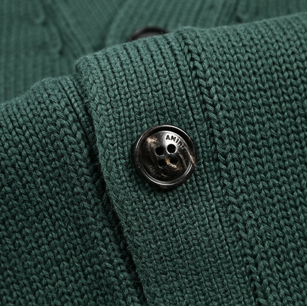 AMIRI コットン100% ミドルゲージニットカーディガン｜430544-M｜GUARDAROBA MILANO OFFICIAL STORE