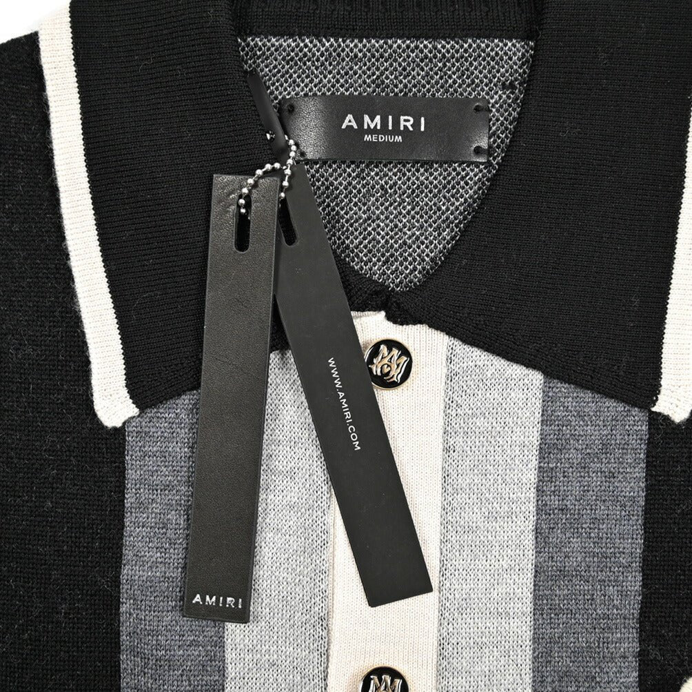 AMIRI ウール100% 半袖ニットシャツ｜430546｜GUARDAROBA MILANO OFFICIAL STORE