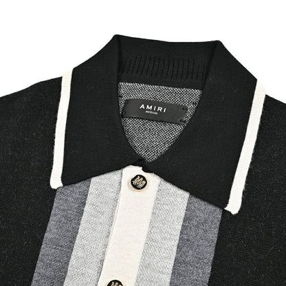 AMIRI ウール100% 半袖ニットシャツ｜430546｜GUARDAROBA MILANO OFFICIAL STORE