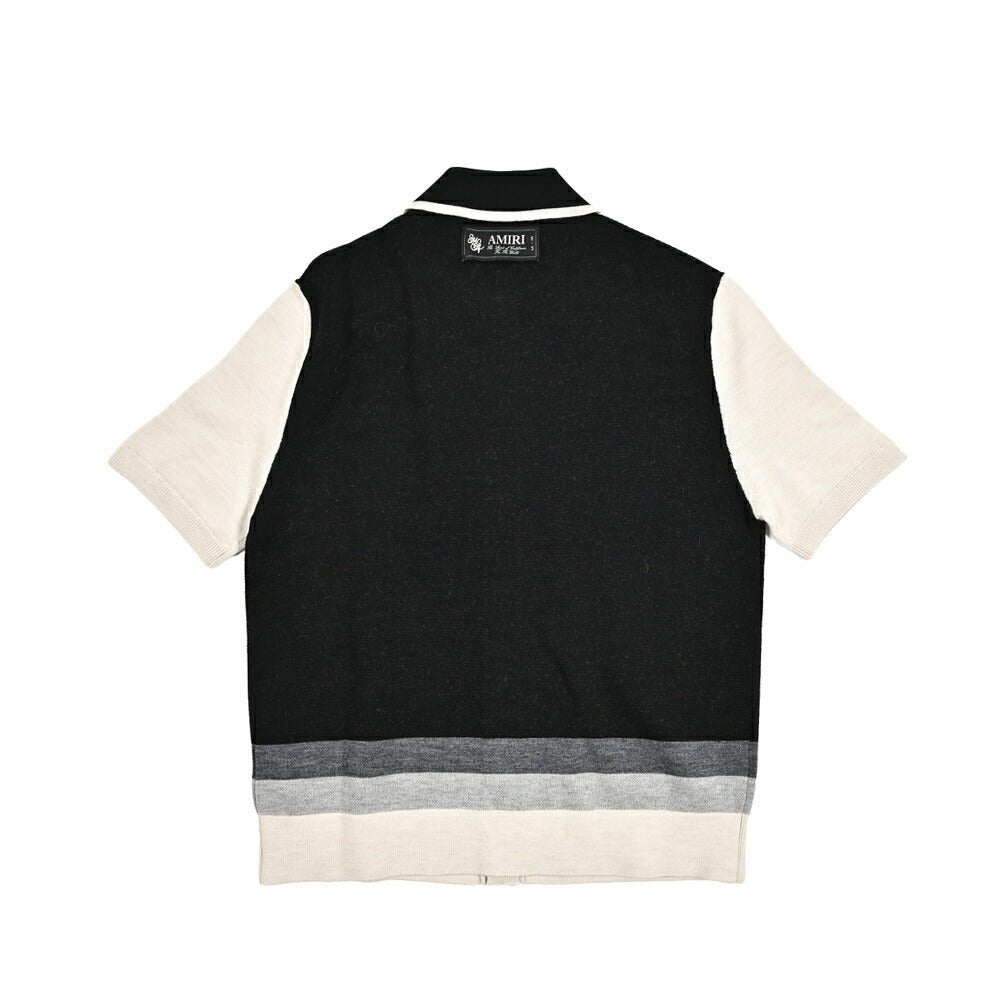 AMIRI ウール100% 半袖ニットシャツ｜430546｜GUARDAROBA MILANO OFFICIAL STORE