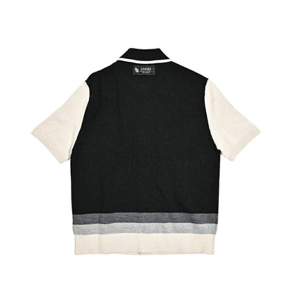 AMIRI ウール100% 半袖ニットシャツ｜430546｜GUARDAROBA MILANO OFFICIAL STORE