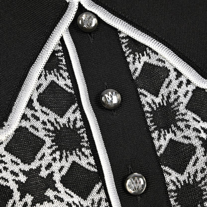 AMIRI ビスコース100% 半袖ニットポロシャツ｜430550-S｜GUARDAROBA MILANO OFFICIAL STORE