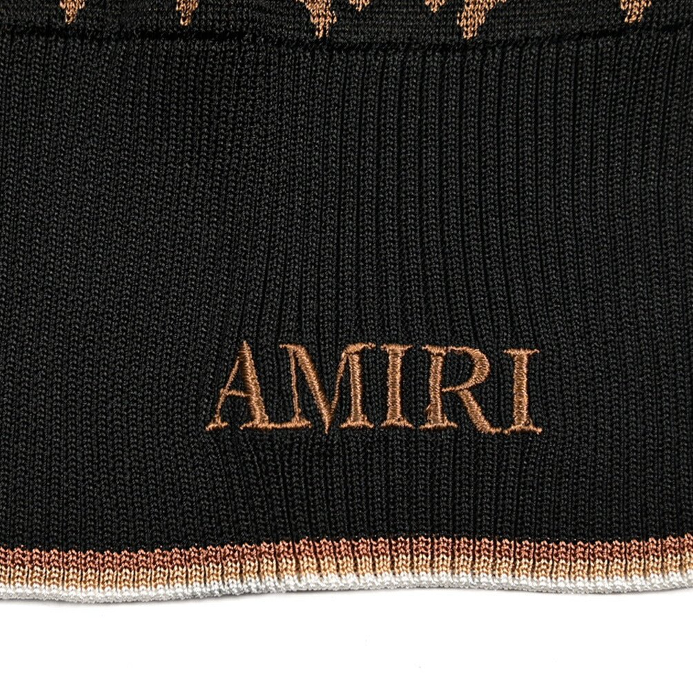 AMIRI ビスコース100% 半袖ニットポロシャツ｜430557-L｜GUARDAROBA MILANO OFFICIAL STORE