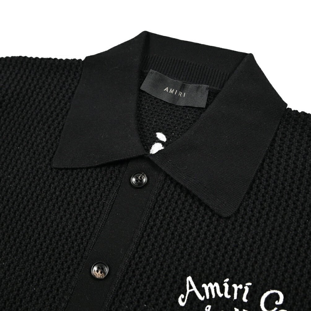 AMIRI コットン100% 半袖ニットシャツ｜430568｜GUARDAROBA MILANO OFFICIAL STORE