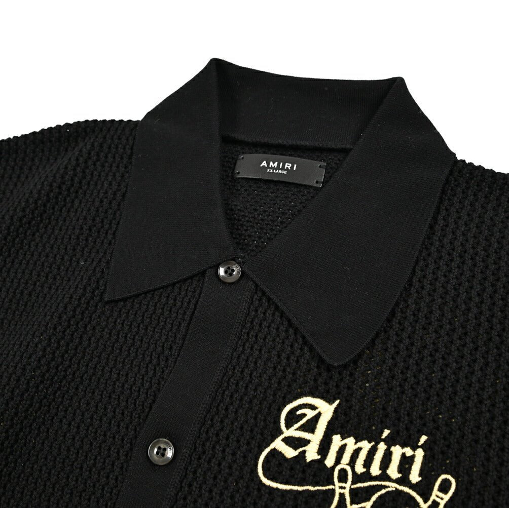 AMIRI コットン100% 半袖ニットシャツ｜430570｜GUARDAROBA MILANO OFFICIAL STORE