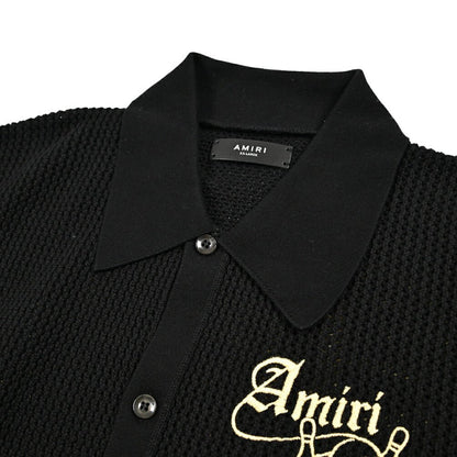 AMIRI コットン100% 半袖ニットシャツ｜430570｜GUARDAROBA MILANO OFFICIAL STORE