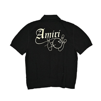 AMIRI コットン100% 半袖ニットシャツ｜430570｜GUARDAROBA MILANO OFFICIAL STORE