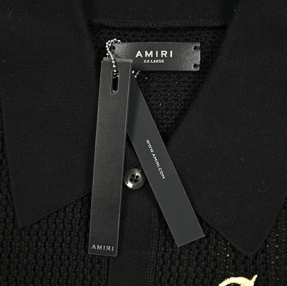 AMIRI コットン100% 半袖ニットシャツ｜430570｜GUARDAROBA MILANO OFFICIAL STORE
