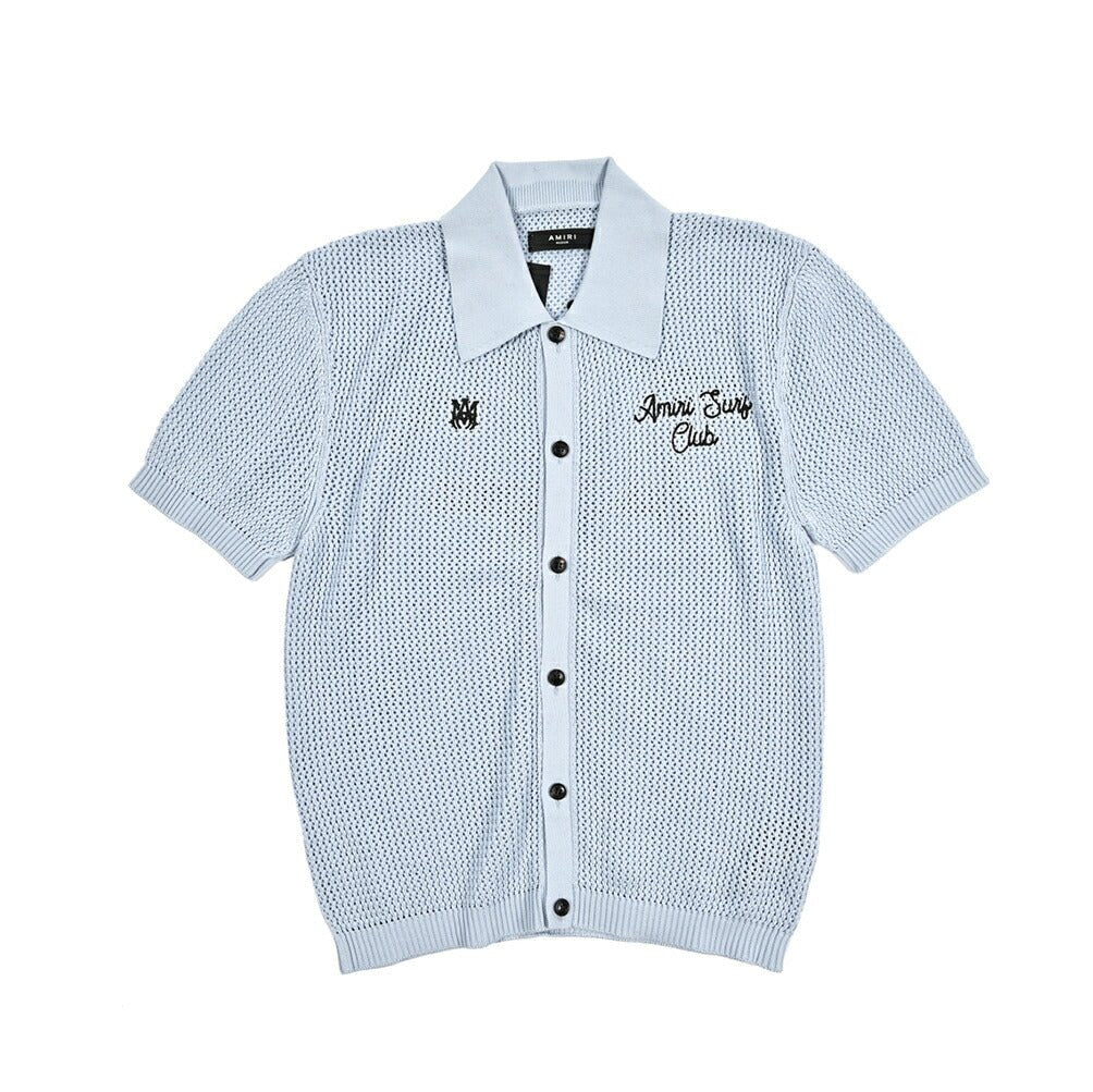 AMIRI コットン100% 半袖ニットシャツ｜430571｜GUARDAROBA MILANO OFFICIAL STORE
