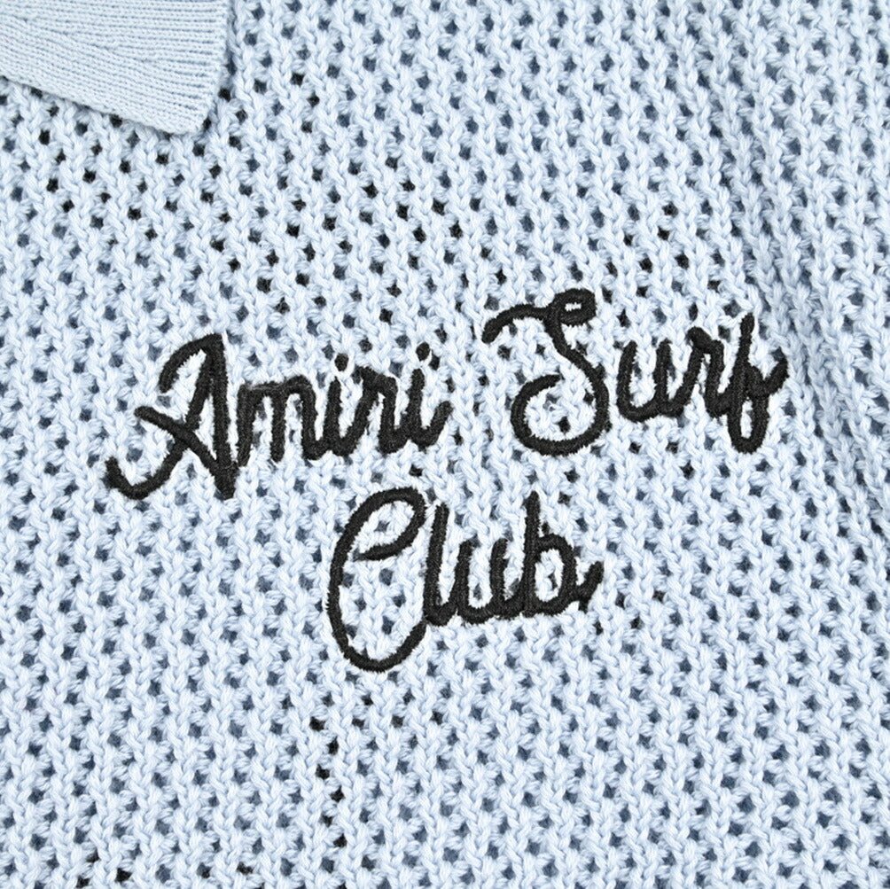 AMIRI コットン100% 半袖ニットシャツ｜430571｜GUARDAROBA MILANO OFFICIAL STORE