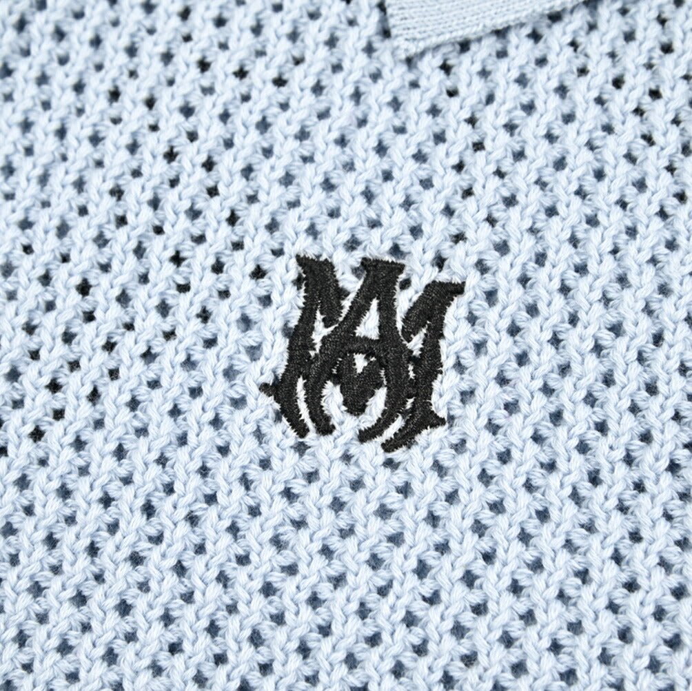 AMIRI コットン100% 半袖ニットシャツ｜430571｜GUARDAROBA MILANO OFFICIAL STORE