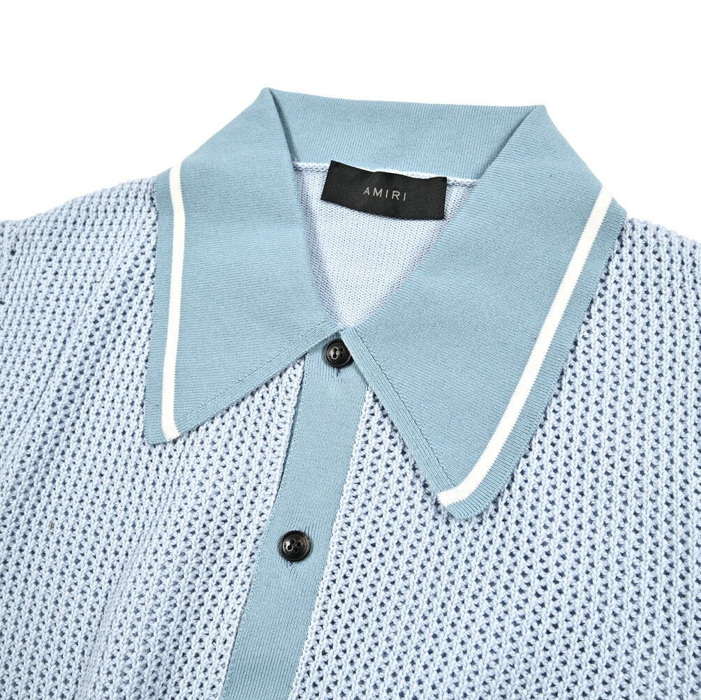 AMIRI コットン100% 半袖ニットシャツ｜430572｜GUARDAROBA MILANO OFFICIAL STORE