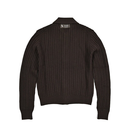 AMIRI ウール100% 襟付きニットカーディガン｜430573-S｜GUARDAROBA MILANO OFFICIAL STORE