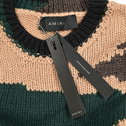 AMIRI ウール100% ミドルゲージニットセーター｜430580｜GUARDAROBA MILANO OFFICIAL STORE
