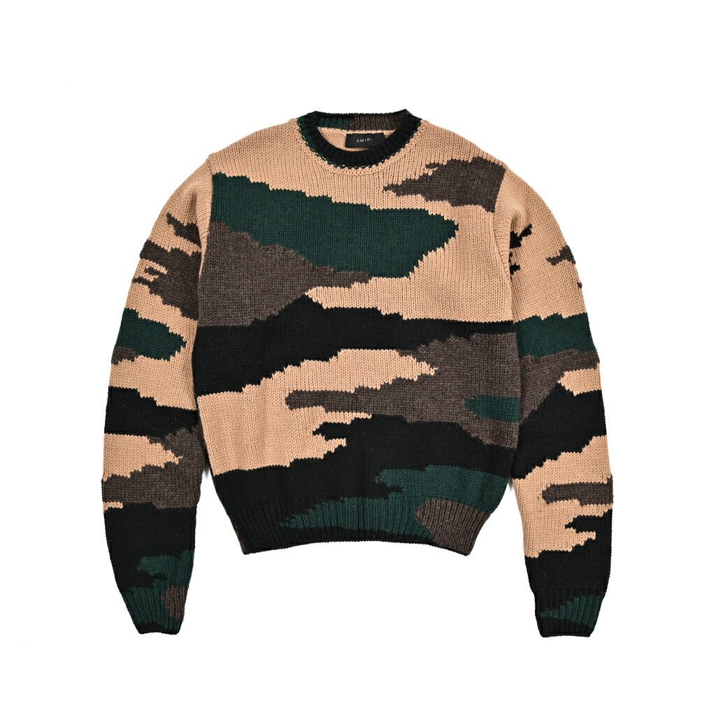 SALE｜AMIRI アミリ / ウール100% ミドルゲージニットセーター