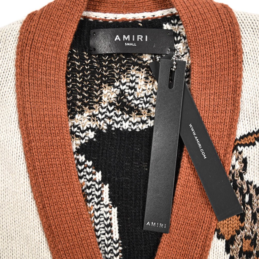 AMIRI ウール100% ミドルゲージニットカーディガン｜430594｜GUARDAROBA MILANO OFFICIAL STORE