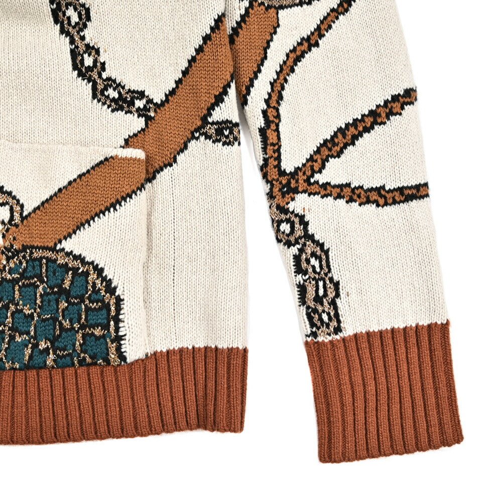 AMIRI ウール100% ミドルゲージニットカーディガン｜430594｜GUARDAROBA MILANO OFFICIAL STORE