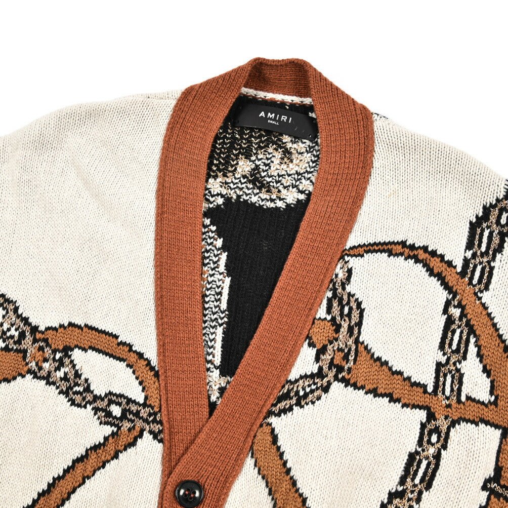 AMIRI ウール100% ミドルゲージニットカーディガン｜430594｜GUARDAROBA MILANO OFFICIAL STORE