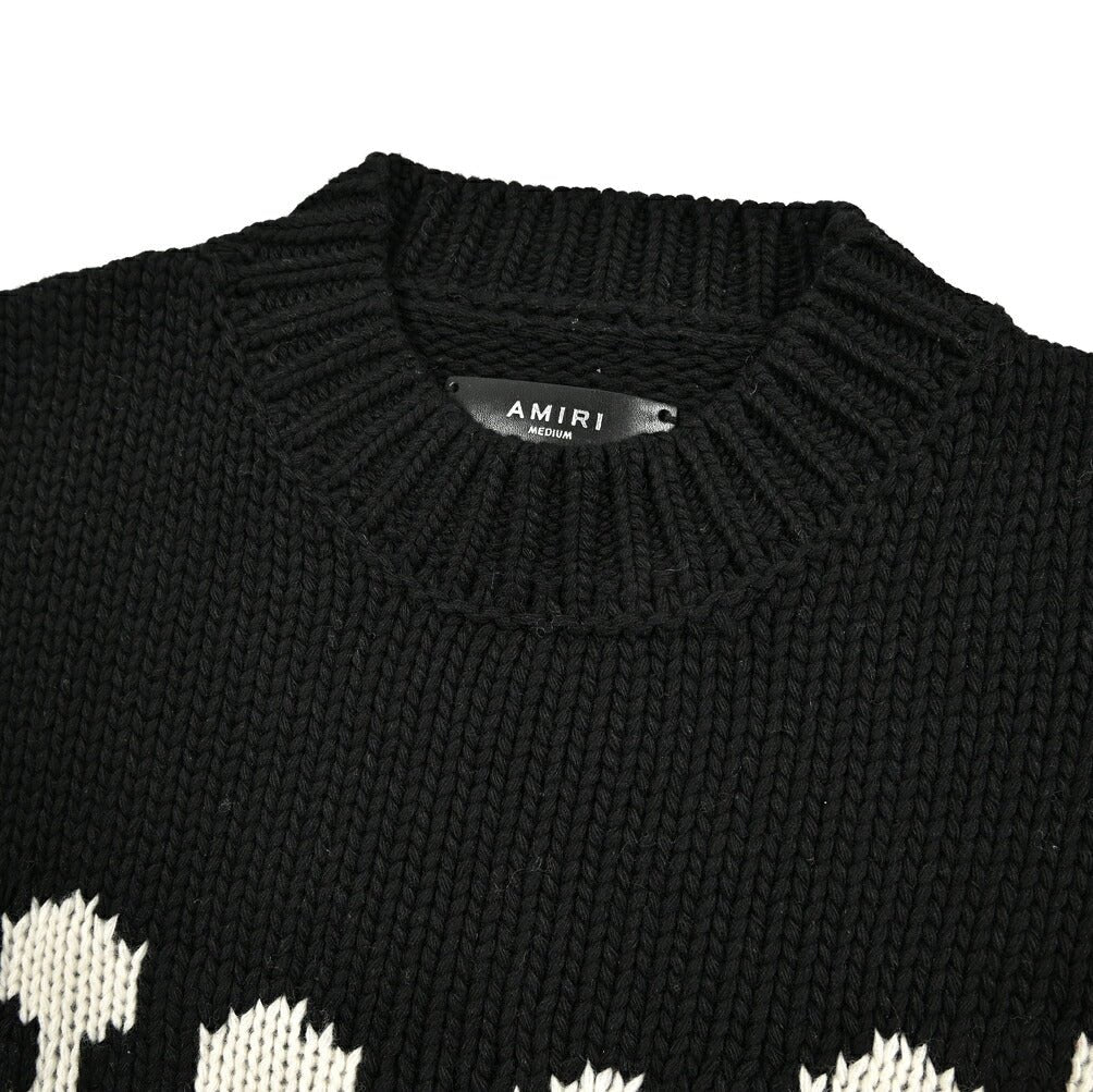AMIRI ウール100% ミドルゲージニットセーター｜430595｜GUARDAROBA MILANO OFFICIAL STORE