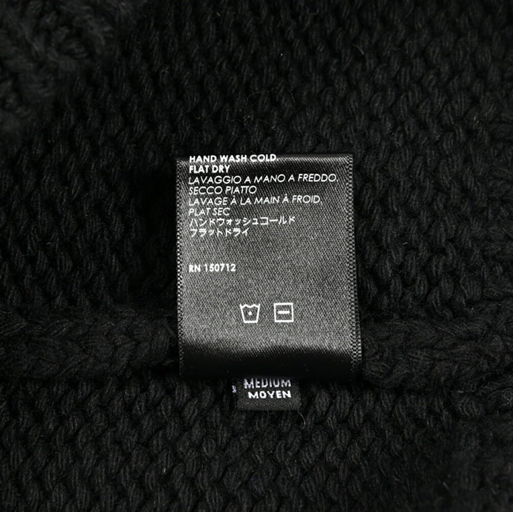 SALE｜AMIRI アミリ / ウール100% ミドルゲージニットセーター